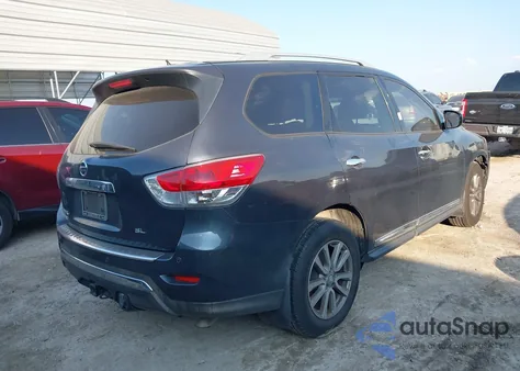 2014 Nissan Pathfinder Sl из США, поврежденный, VIN 5N1AR2MN1EC727368